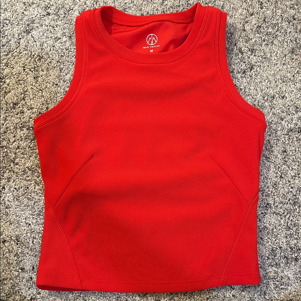 Red Sleeveless Top - Size Medium - Never been worn